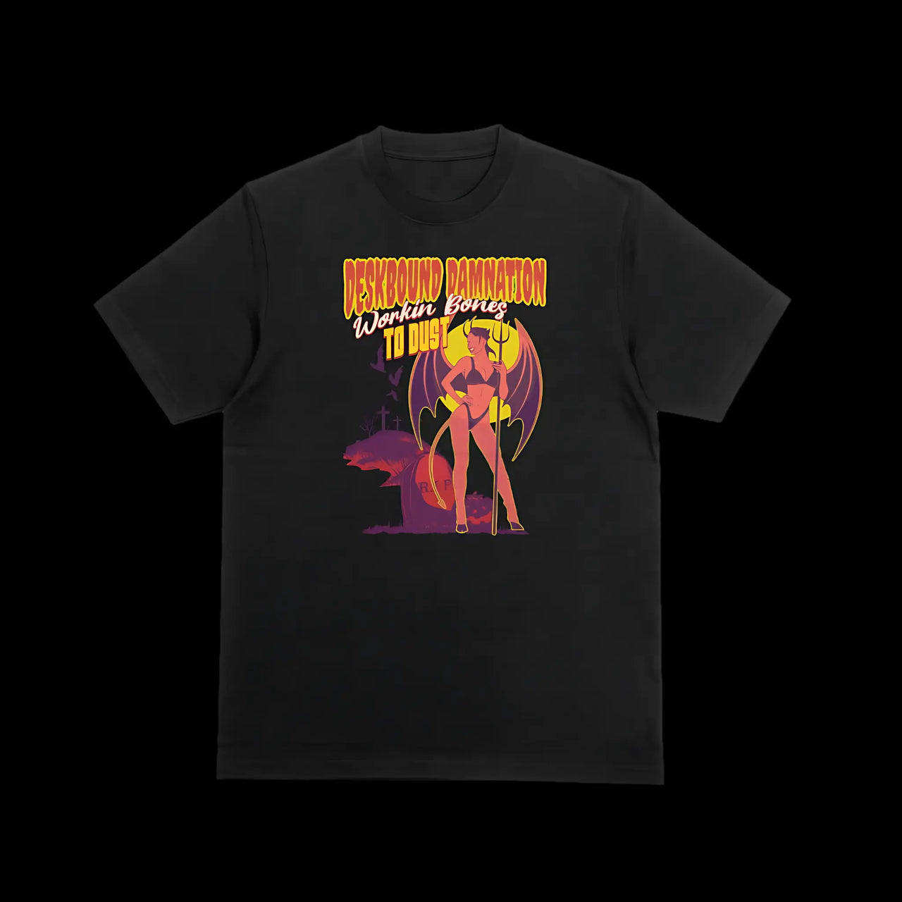 Deskbound Damnation Tee